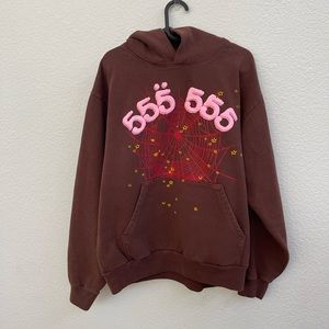 Sp5der hoodie young thug spider worldwide 555 sweater angel number SIZE Medium